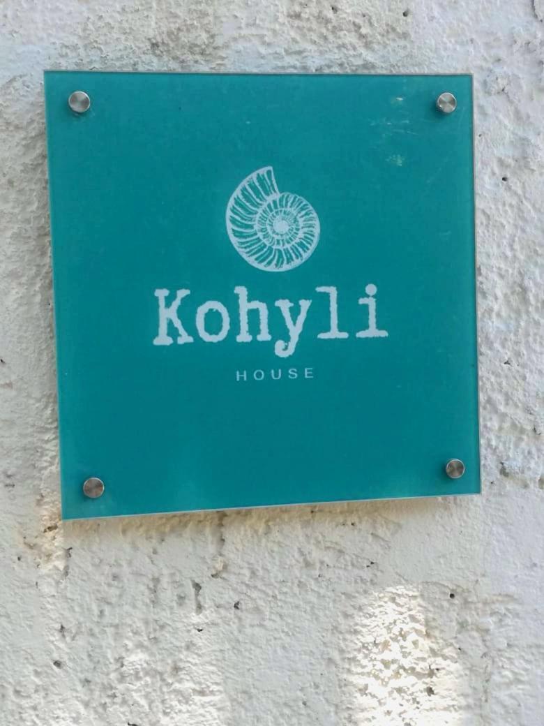 Kohyli Beachfront House Agia Pelagia Chlomou Экстерьер фото