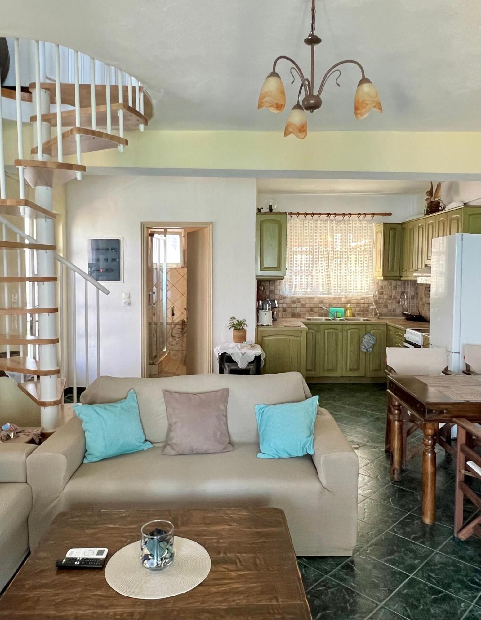 Kohyli Beachfront House Agia Pelagia Chlomou Экстерьер фото